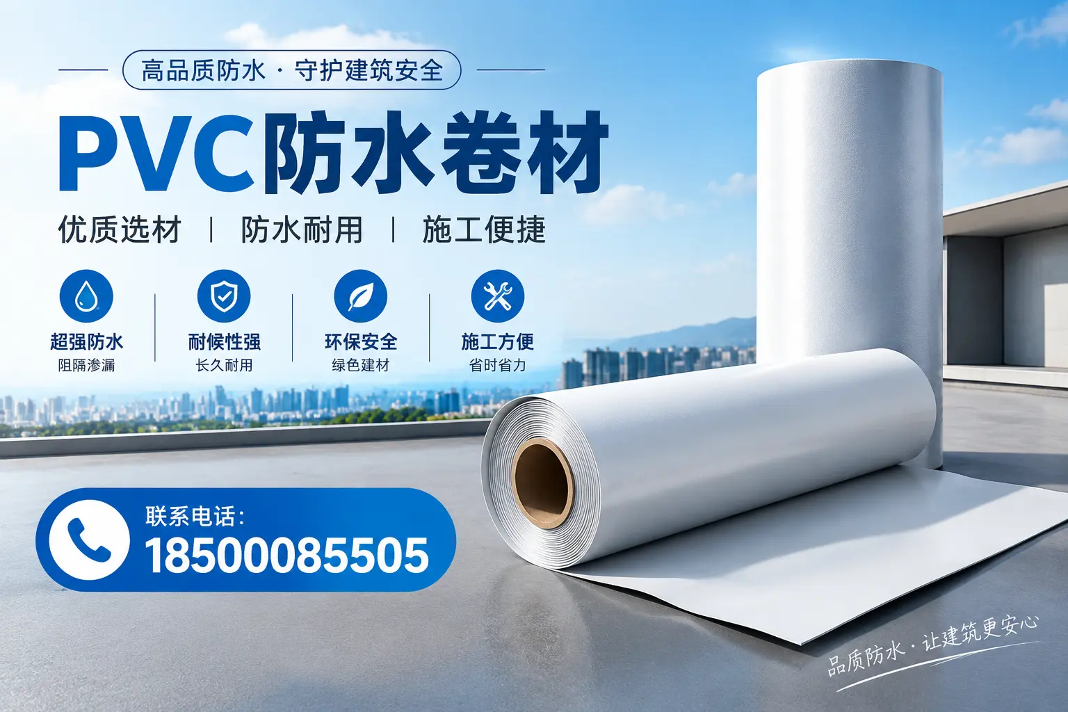 如何评估PVC防水卷材的性价比？西宁消费者必读